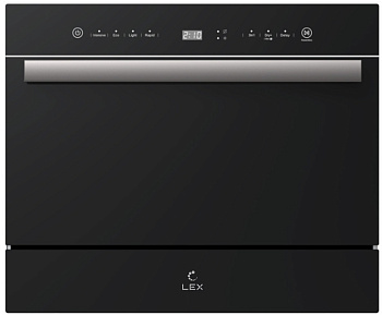 Отдельностоящая посудомоечная машина LEX DW4541BL Compaсt