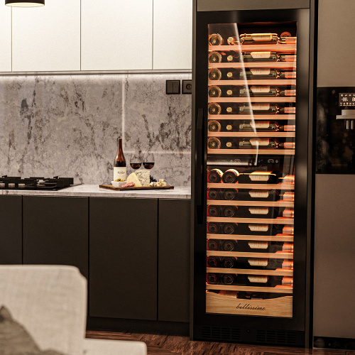 Винный шкаф встраиваемый Meyvel MV110-KBT2 (Узкий)