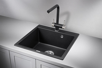 Кухонная мойка Granula Гранула GR-5102, чёрный