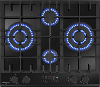 Газовая панель Weissgauff HGG 642 BGH Double Wok Timer