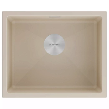 Мойка Paulmark LUMI 55UNI, IT-GRANIT, LU55-LA латте