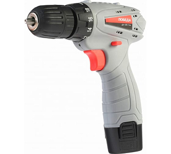 Аккумуляторная дрель-шуруповерт Победа ДА-12П/1 Ли