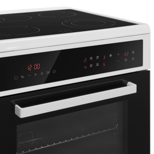 Электрическая стеклокерамическая плита Maunfeld MEC611CW10TD