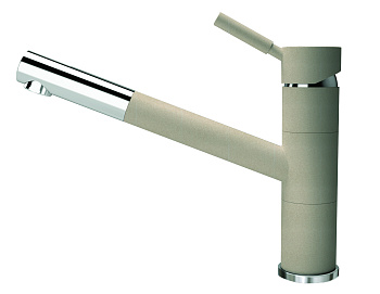 Кухонный смеситель Florentina Фита Бежевый