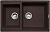 Кухонная мойка Zigmund & Shtain RECHTECK 400.275 ШВЕЙЦ.ШОКОЛАД