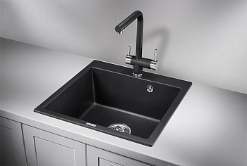 Кухонная мойка Granula Гранула GR-5102, шварц