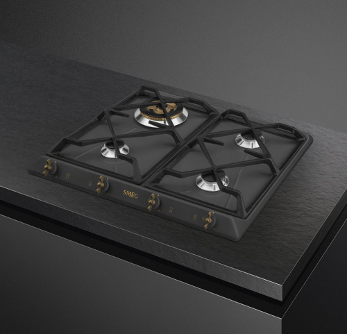 Газовая варочная панель Smeg SRV864AOGH
