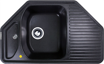 Кухонная мойка Zigmund & Shtain ECKIG 800 ТЕМН.СКАЛА