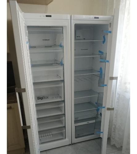 Холодильник Scandilux SBS711Y02W