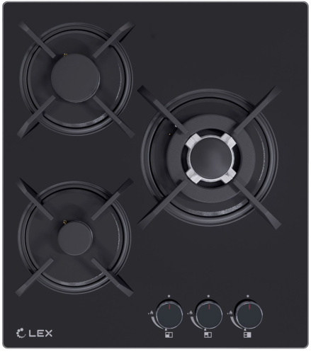 Газовая варочная поверхность Lex GVG 433 BBL