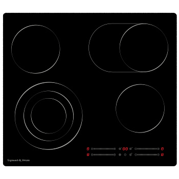 Стеклокерамическая варочная панель Zigmund & Shtain CN 44.6 B