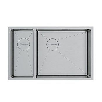 Мойка Omoikiri Taki 69-2-U/IF-R Side-IN нерж. сталь/нержавеющая сталь