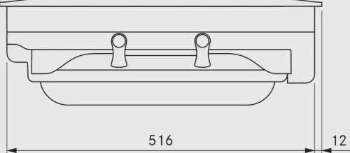 Встраиваемая в столешницу вытяжка BORA PKA3