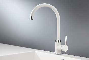 Смеситель для кухни Granula GR-2125, арктик