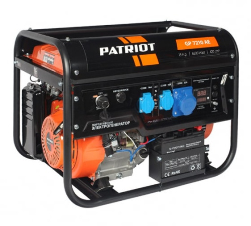 Бензиновый генератор PATRIOT GP 7210AE