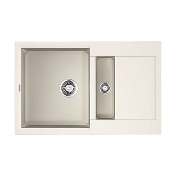 Мойка Omoikiri Sakaime 78-2-WH Tetogranit/белый