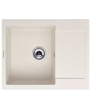 Кухонная мойка Kuppersberg MODENA 1B1D WHITE