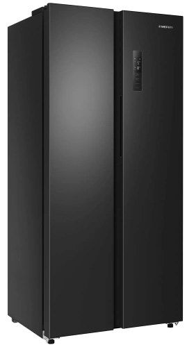 Холодильник с инвертором Meferi MFR78BK TOTAL NO FROST SIDE BY SIDE ULTRA
