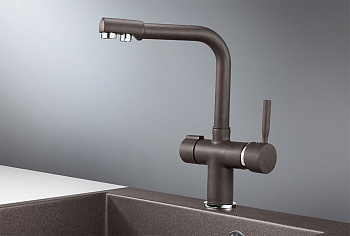 Смеситель для кухни Granula GR-2088, эспрессо