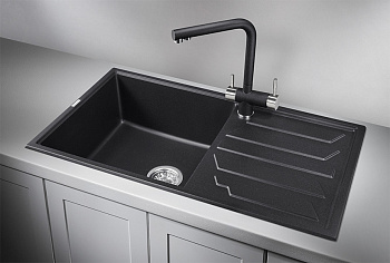 Кухонная мойка Granula Гранула GR-8601, чёрный