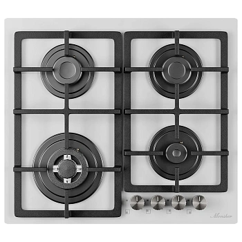 Газовая варочная панель Monsher MSG 611 Blanc