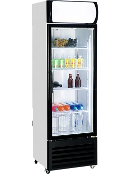 Витрина холодильная NORD FSC 400 GB черная