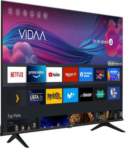 Телевизор LED Hisense 65" 65A6BG Smart черный 