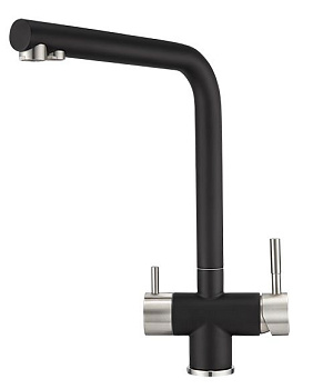 Смеситель для кухни Granula GR-2305, турмалин