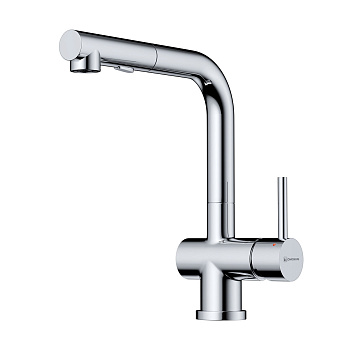 Смеситель Omoikiri Koriyama-SB-BN нерж. сталь/нержавеющая сталь