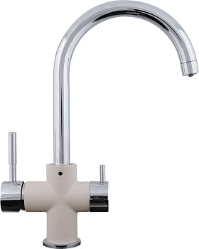 Смеситель Zigmund & Shtain 1800 ZS ИНД.ВАНИЛЬ