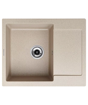Кухонная мойка Kuppersberg MODENA 1B1D BEIGE