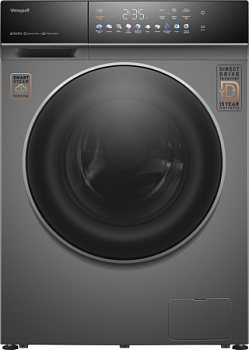 Стиральная машина Weissgauff WMD 62210 Direct Drive Touch Inverter Steam Grey