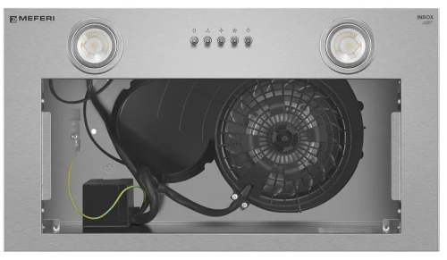 Полновстраиваемая вытяжка Meferi INBOX52IX LIGHT