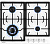 Газовая панель Weissgauff HGG 641 WEB