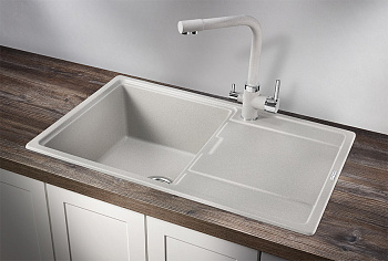 Кухонная мойка Granula Гранула GR-7804, базальт