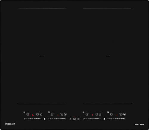 Стеклокерамическая панель Weissgauff HI 644 Flex Premium