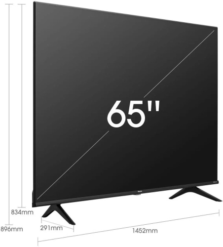 Телевизор LED Hisense 65" 65A6BG Smart черный 
