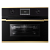 Компактный духовой шкаф с микроволнами Kuppersbusch CBM 6330.0 S4 Gold