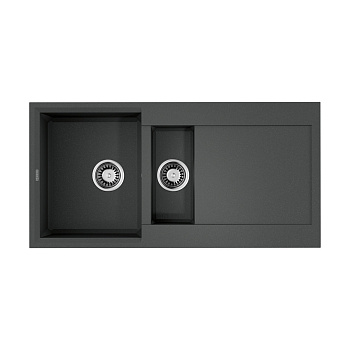 Мойка Omoikiri Sakaime 100-2-PL Tetogranit/платина