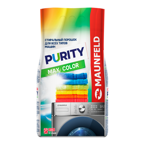 Стиральный порошок  Maunfeld Purity Max Color Automat 6000г MWP6000CA