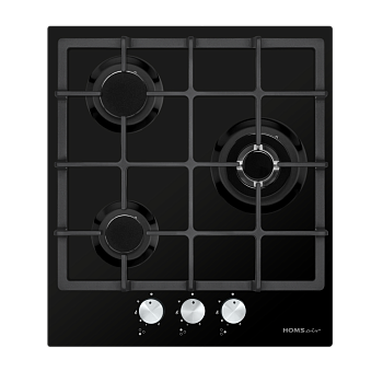 Газовая варочная панель HOMSair HGE433TGCBK