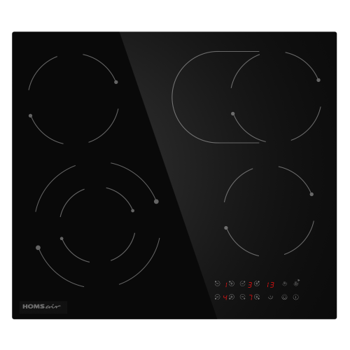 Электрическая варочная панель HOMSair HVС64SMDBK