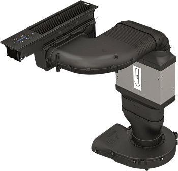 Система вытяжки, встраиваемой в столешницу BORA CKASE2AB