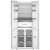 Холодильник NORDFROST RFQ 440 NFGW inverter