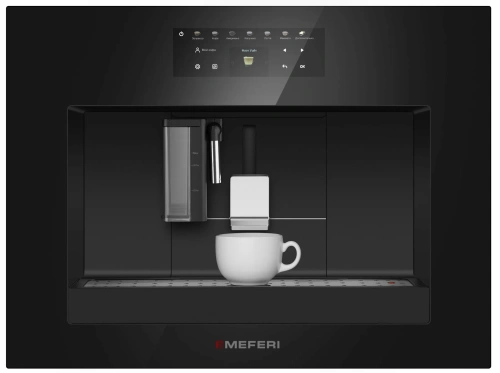 Кофемашина встраиваемая Meferi MCM6010BK COMFORT PLUS