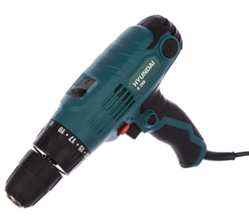 Сетевая дрель-шуруповерт HYUNDAI D 350