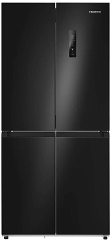Холодильник Meferi MFR83BLACK IX TOTAL NO FROST CROSS DOOR COMFORT