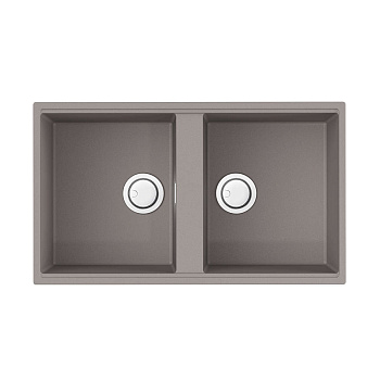 Мойка Omoikiri Kitagawa 83-2-U-GR Artceramic/leningrad grey