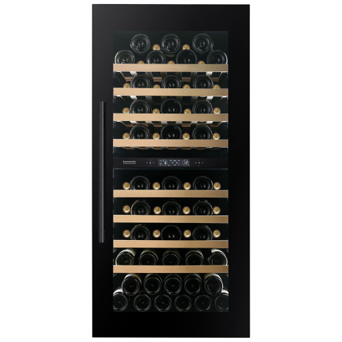 Винный шкаф встраиваемый Dunavox DVS-70.185DMB