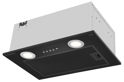 Полновстраиваемая вытяжка Meferi INBOX45BK LIGHT